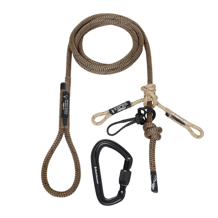 9mm LSK Standard Sewn Tree Tether & Lineman's Belts With Carabiner
