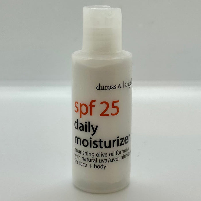 TSA size spf 25 moisture cream