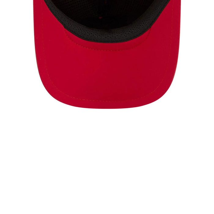 Pictured is this NFL Sideline 2026 Atlanta Falcons 9FORTY Apex cap in Red. 7
