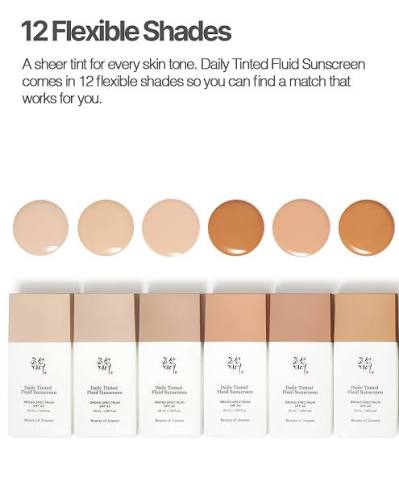 Beauty Of Joseon Daily Tinted Fluid Sunscreen LP110