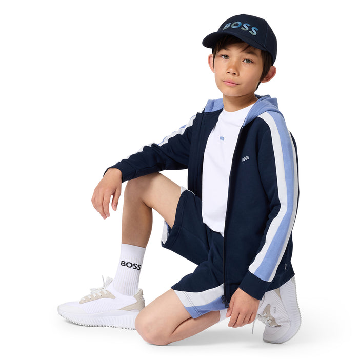 Boss Navy jersey Shorts