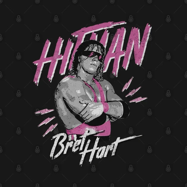 Bret Hart Hitman Pose T-Shirt