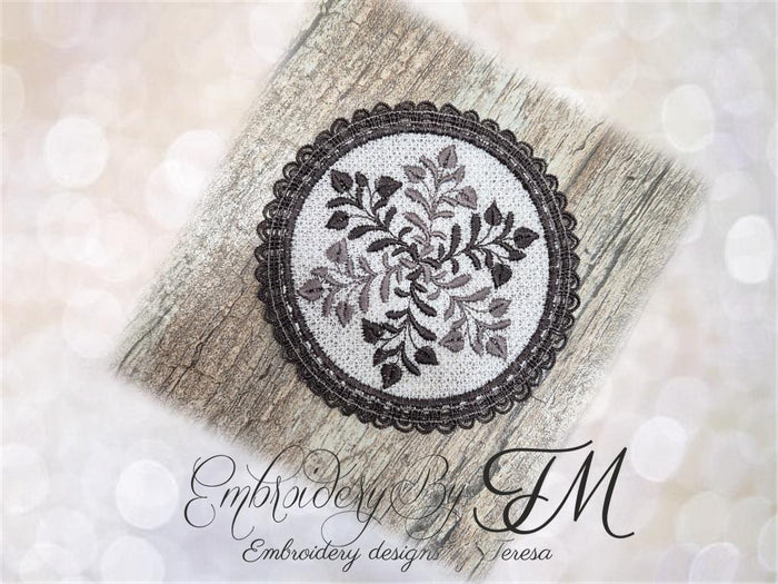 Coaster flowers No.3 / 5x7