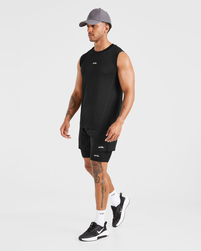 Essential Base Layer Shorts - Black