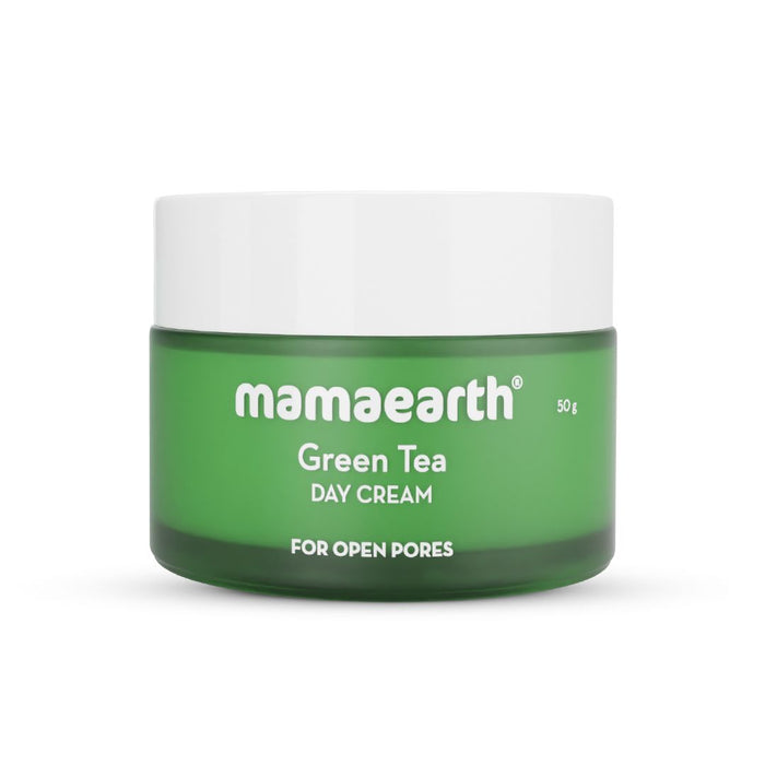 Green Tea Day Cream With Green Tea & Collagen For Open Pores - 50 g