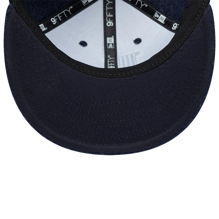 Pictured is this Lacoste X New Era Retro Crown 9FIFTY cap in navy. 7