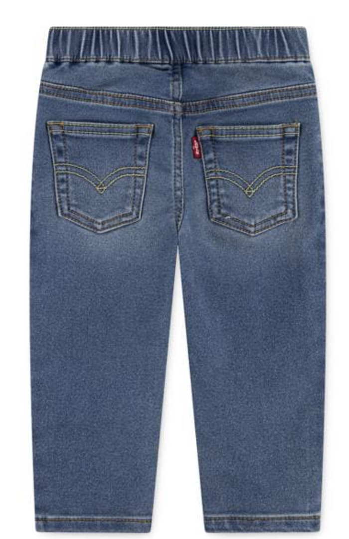Levis Slim Dobby Pull on Baby Jeans