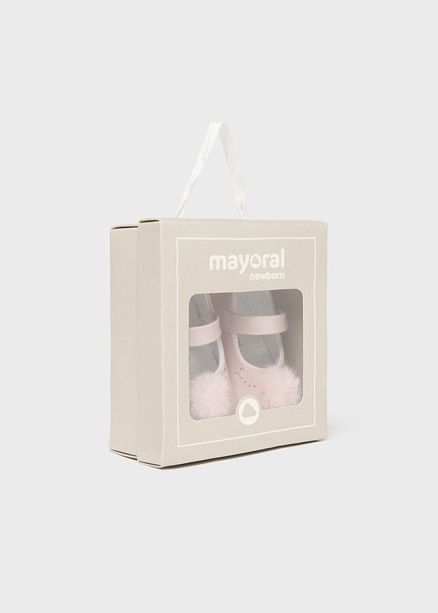 Mayoral Baby Girls Pink Pram Shoes
