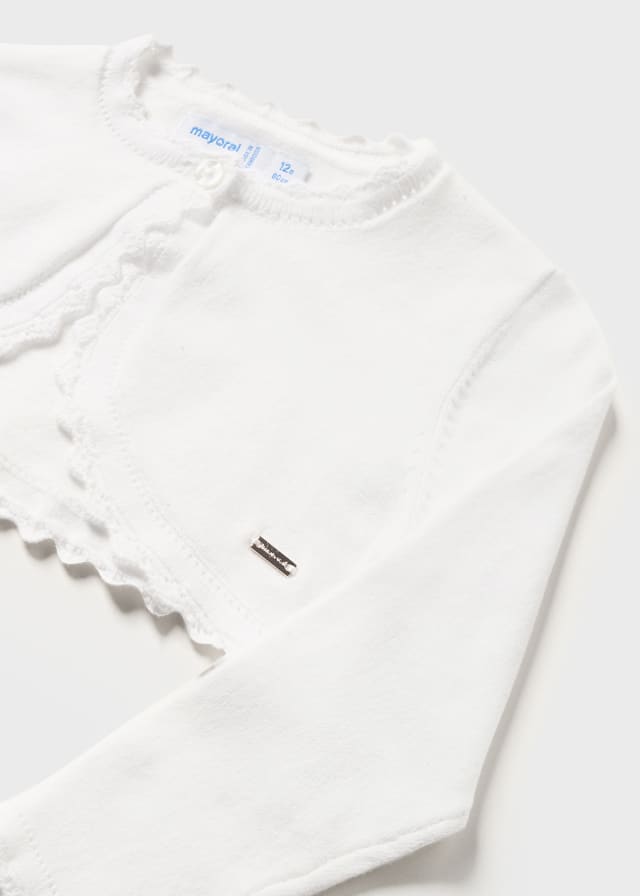 MAYORAL White Cardigan 306