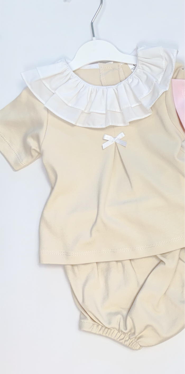 MIA BELLA Camel Jam Pant Set