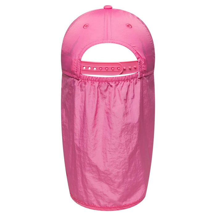 Pictured is this Child MLB Sun Shield New York Yankees 9FORTY cap in pink. 4