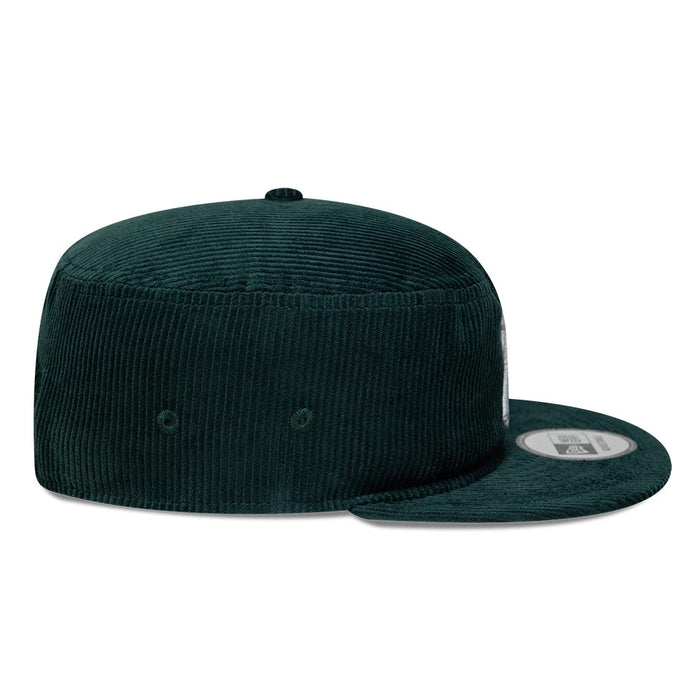 Pictured is this MLB Cord New York Yankees Pillbox Adjustable cap in dark green. 5