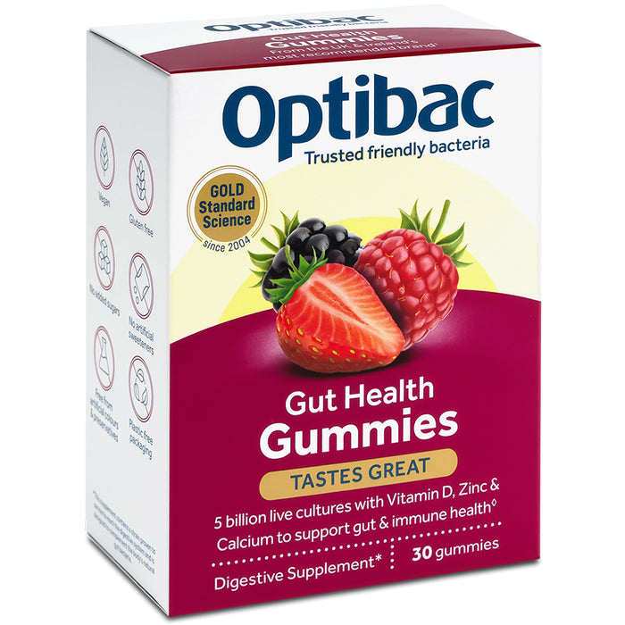 Optibac Gut Health Gummies - 30 Gummies