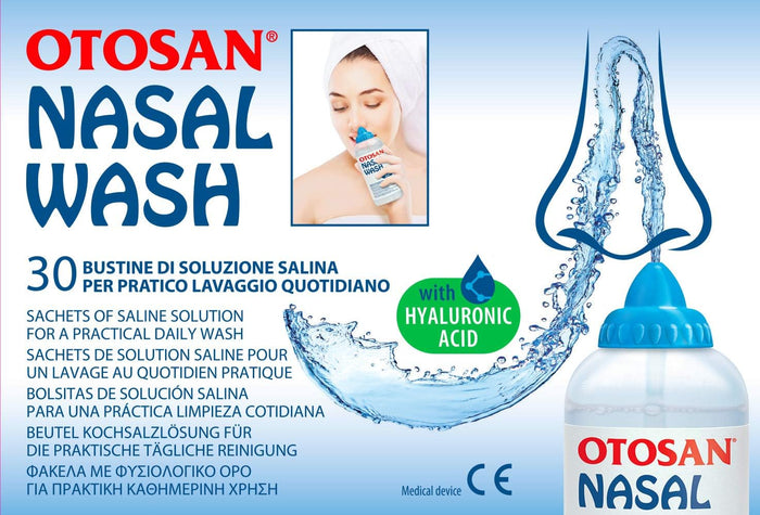Otosan Nasal Wash Kit 30 ml 1's + Sachets 30's