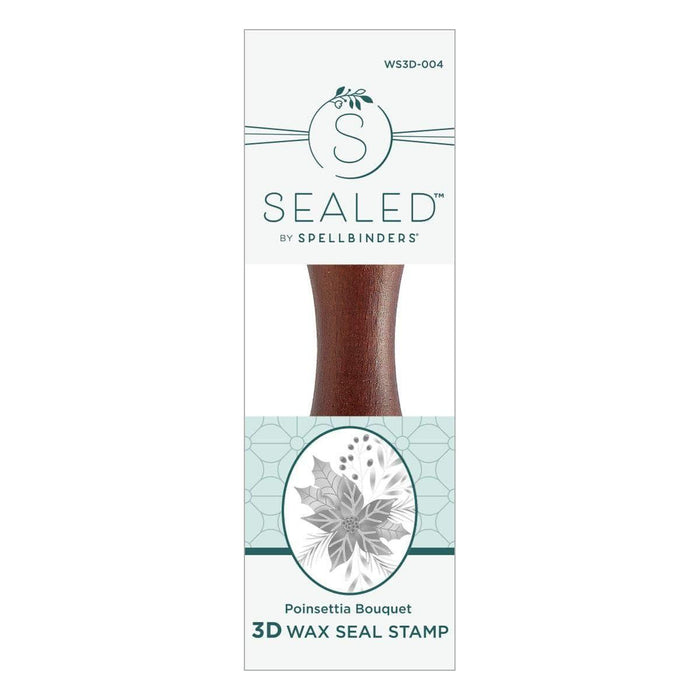 Poinsettia 3D Wax Seal