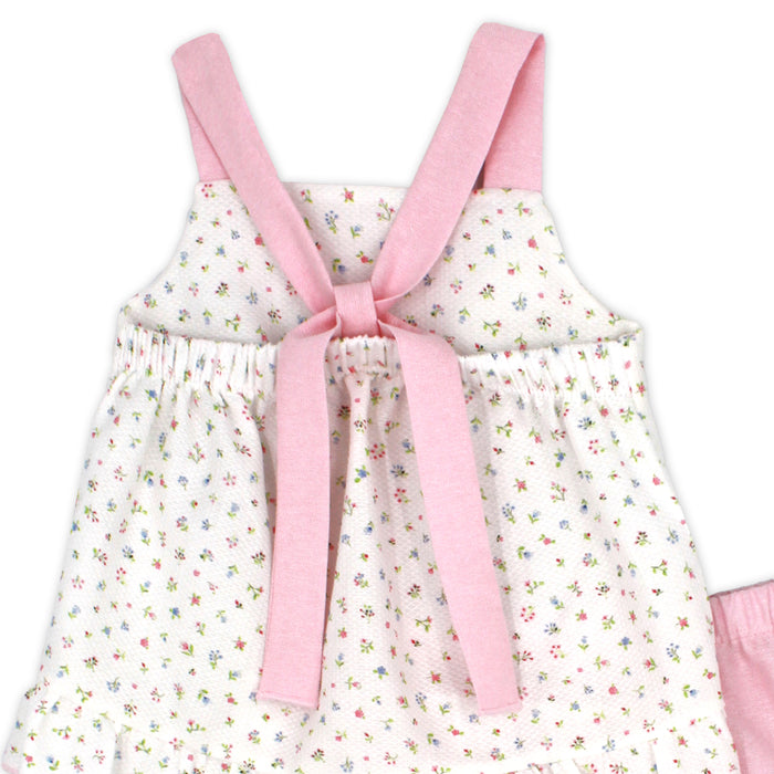 Rapife Pink/White Shorts Set