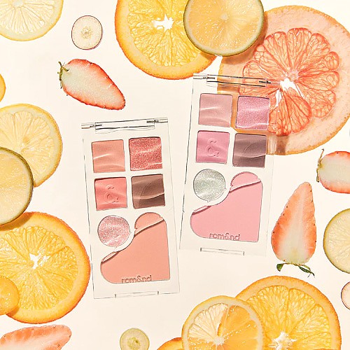 Rom & nd Bare Layer Palette 02 Strawberry Mood