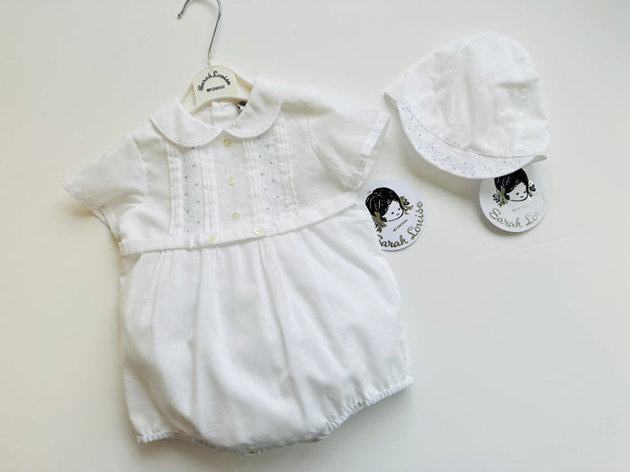 Sarah Louise romper with cap 12877