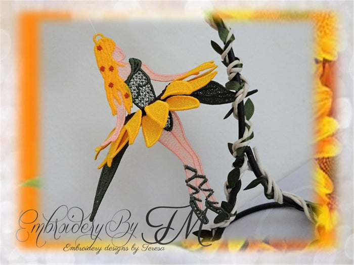 Sunflower doll / two sizes