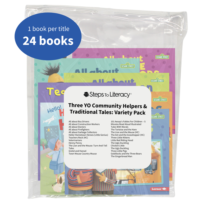 Three YO Community Helpers & Traditional Tales: Variety Pack