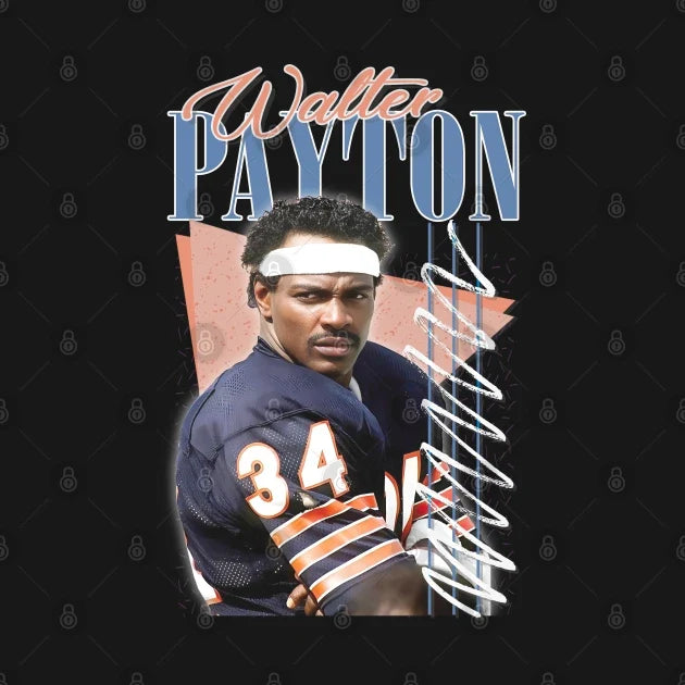 Walter Payton ----- 80S Retro Aesthetic Hoodie