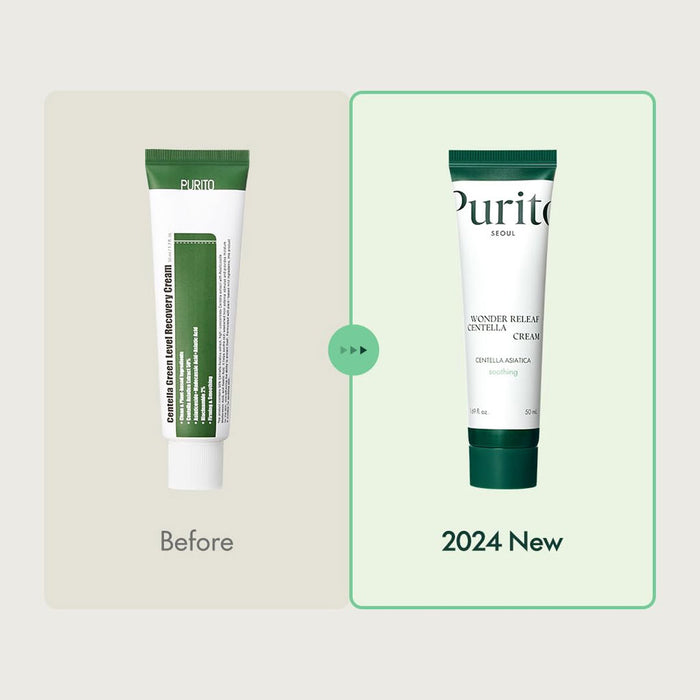 Purito Wonder Releaf Centella Cream Nudie Glow Australia