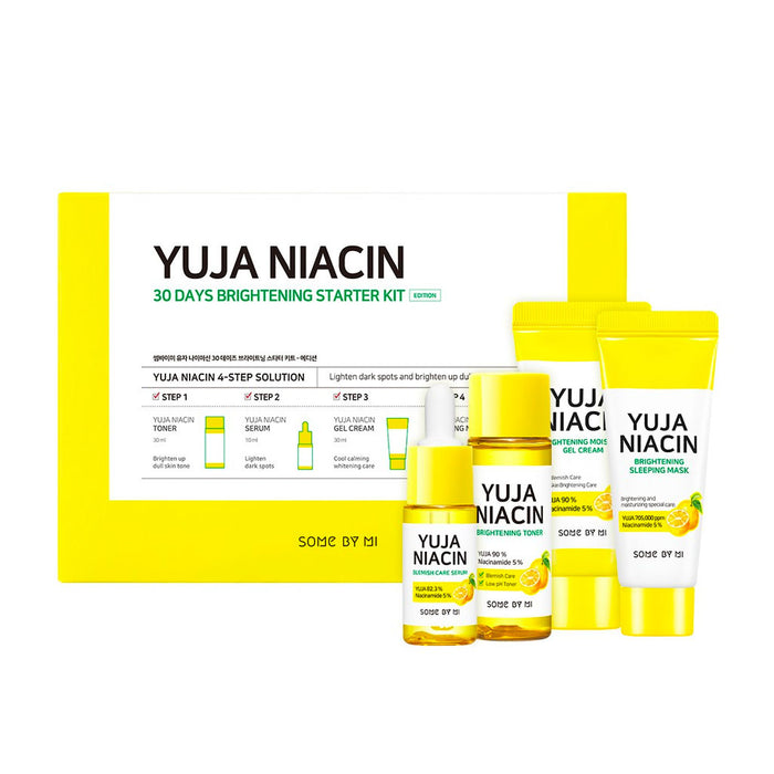 SOME BY MI Yuja Niacin 30 Days Brightening Starter Kit Nudie Glow Korean Skin Care Australia