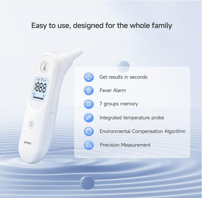Yuwell Infrared Ear Thermometer YHT100