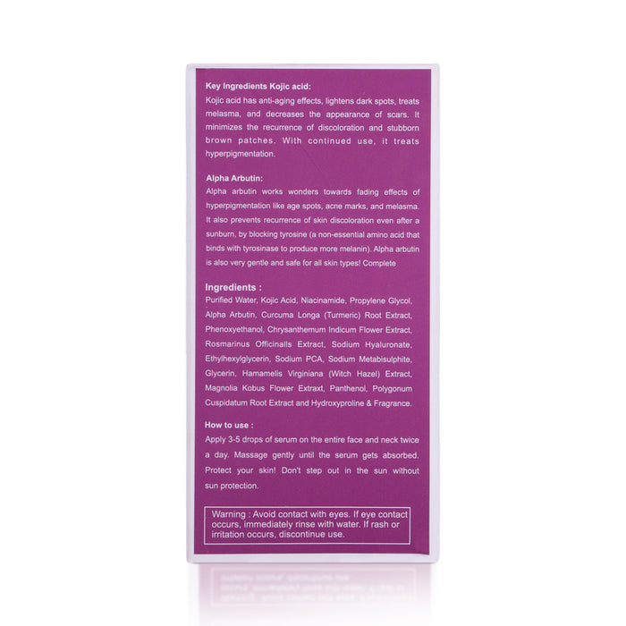2% Kojic Face Serum Details