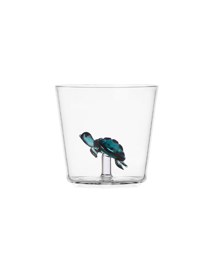 2 PIECES TUMBLER TURTLE