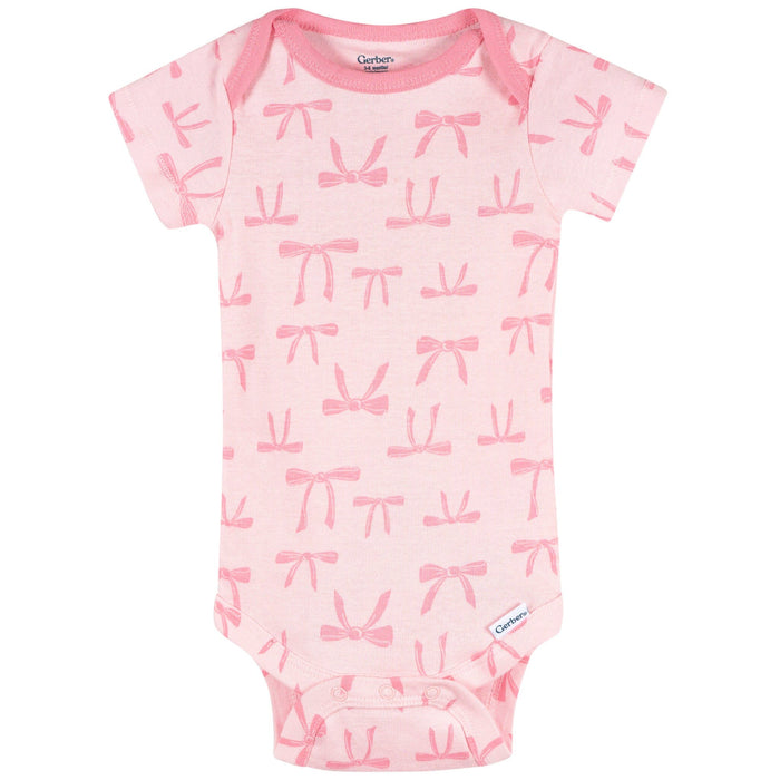 3-Pack Baby Girls Dream Come True Short Sleeve Onesies® Bodysuits Onesies Bodysuits Gerber®