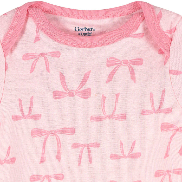 3-Pack Baby Girls Dream Come True Short Sleeve Onesies® Bodysuits Onesies Bodysuits Gerber®