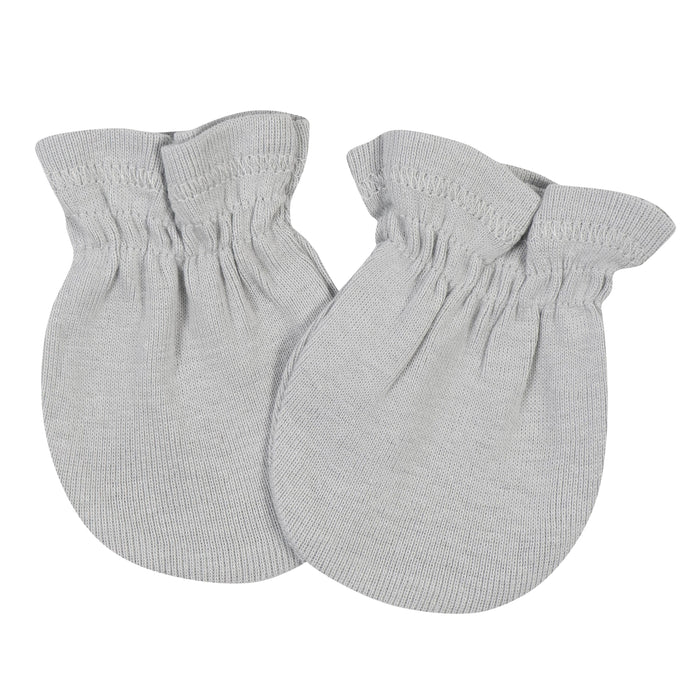 3-Pack Baby Neutral Safari No Scratch Mittens-Gerber Childrenswear