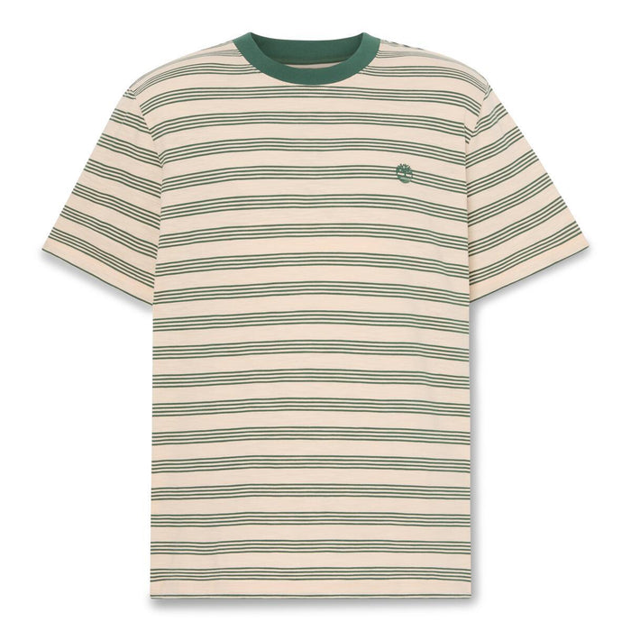 4 Rows Striped Short Sleeve Tee