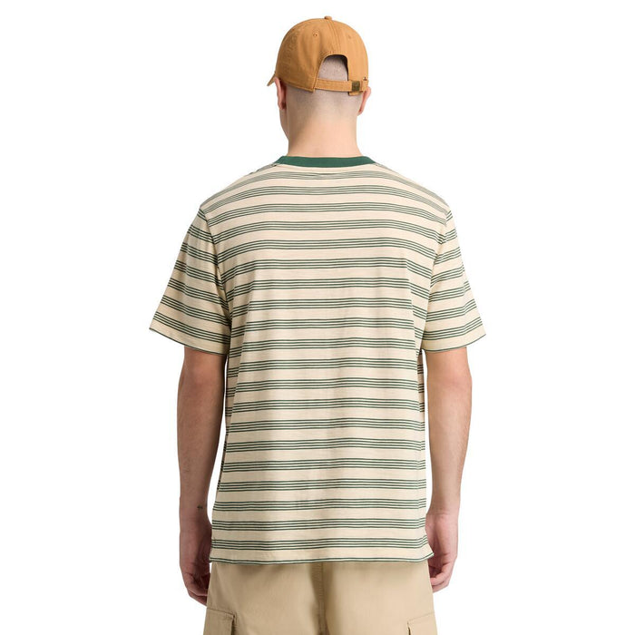 4 Rows Striped Short Sleeve Tee