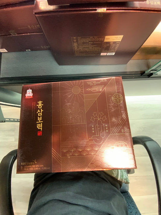 Jungkwanjang red ginseng strength Bo ryok 60ct exp 2025.12.25