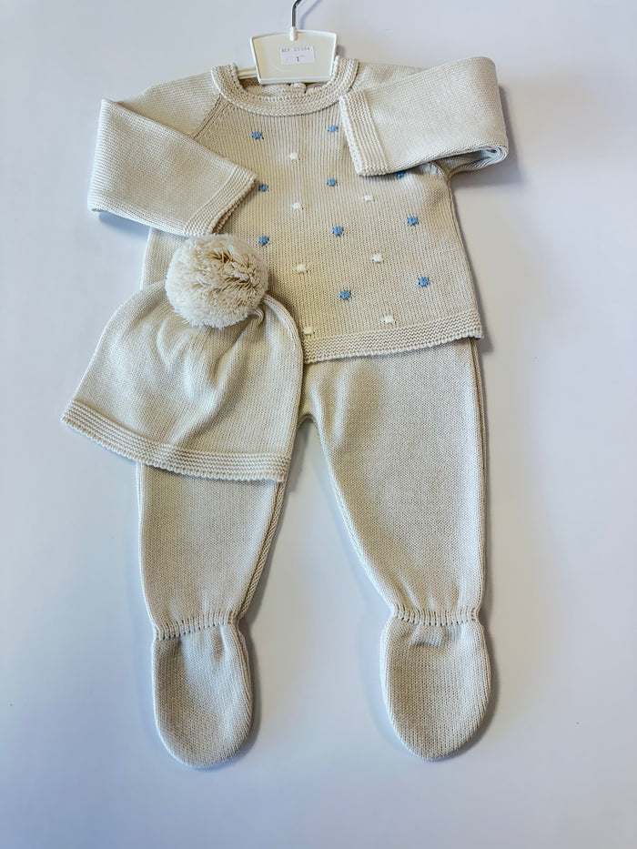 MIA BELLA Camel Dot 3 Piece Set