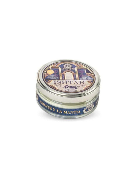 Abbate y La Mantia Ishtar Shaving Soap tin with ornate label