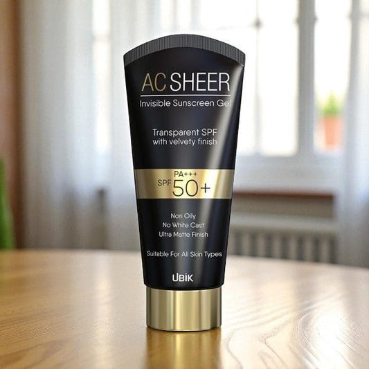 AC SHEER Invisible Sunscreen Gel SPF 50+ - Cosmosentials