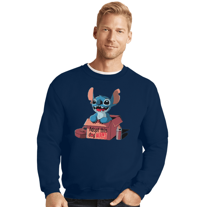 Crewneck Sweater, Unisex / Small / Navy