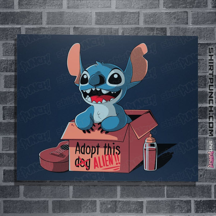 Posters / 4"x6" / Navy