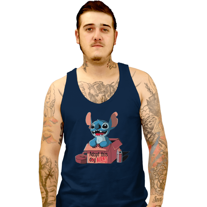 Tank Top, Unisex / Small / Navy