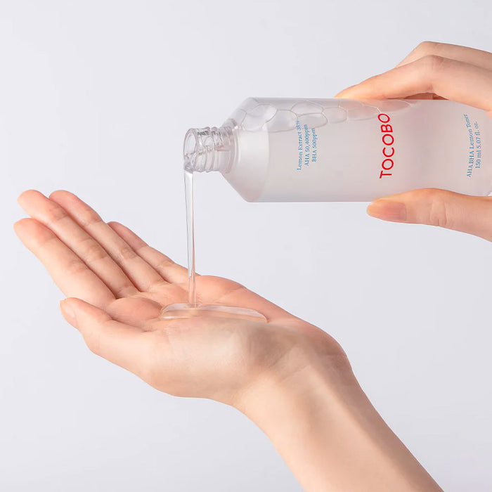 TOCOBO AHA BHA Lemon Toner Nudie Glow Australia