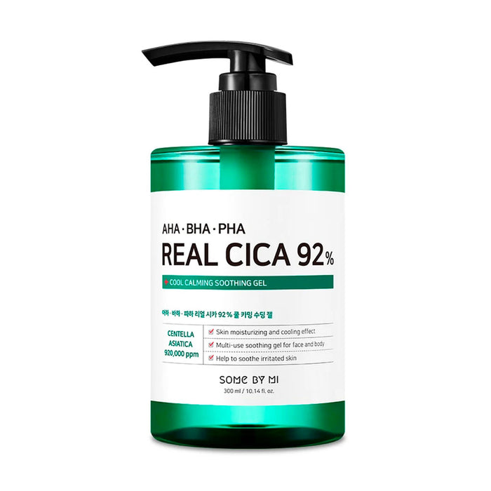 SOME BY MI AHA BHA PHA Real Cica 92% Cool Calming Soothing Gel Nudie Glow Australia