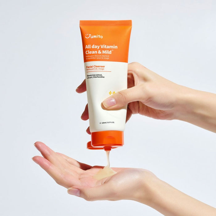 Jumiso All Day Vitamin Clean & Mild Facial Cleanser Nudie Glow Australia