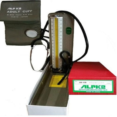 Alpk2 Mercurial Sphygmomanometer With Stethoscope