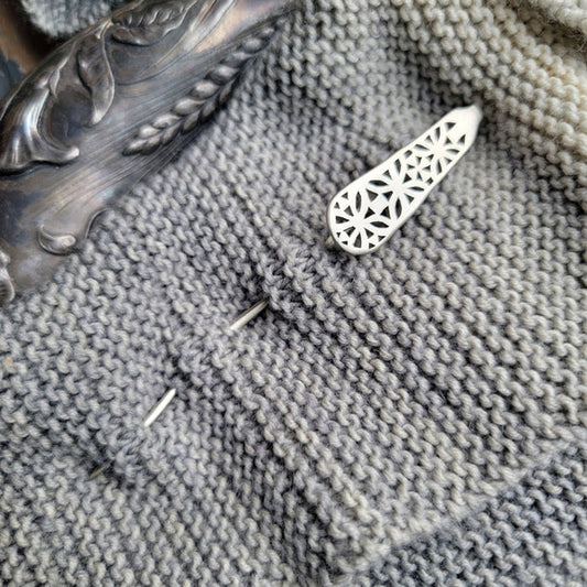 Ancient Geometry Shawl Stick