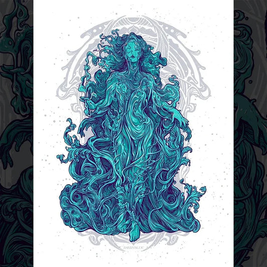 AngryBlue - Apparitions Print