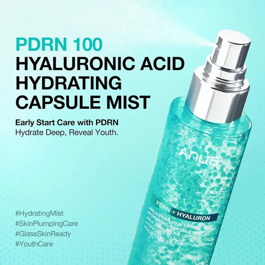Anua PDRN Hyaluronic Acid Capsule Mist 100ml (RENEWED)