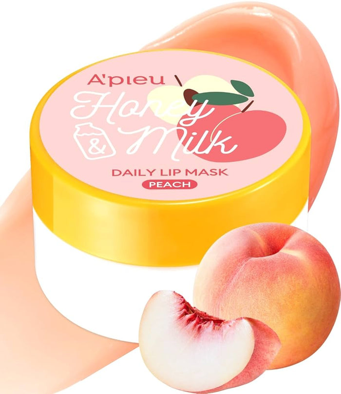 A'pieu Honey & Milk Daily Lip Mask Peach